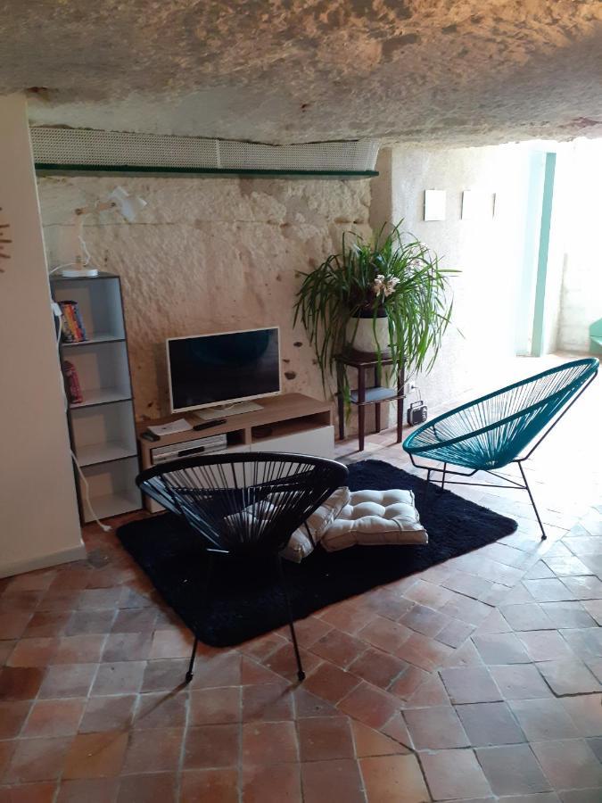 Gite Troglodyte Les Iris Villiers-sur-Loir Extérieur photo